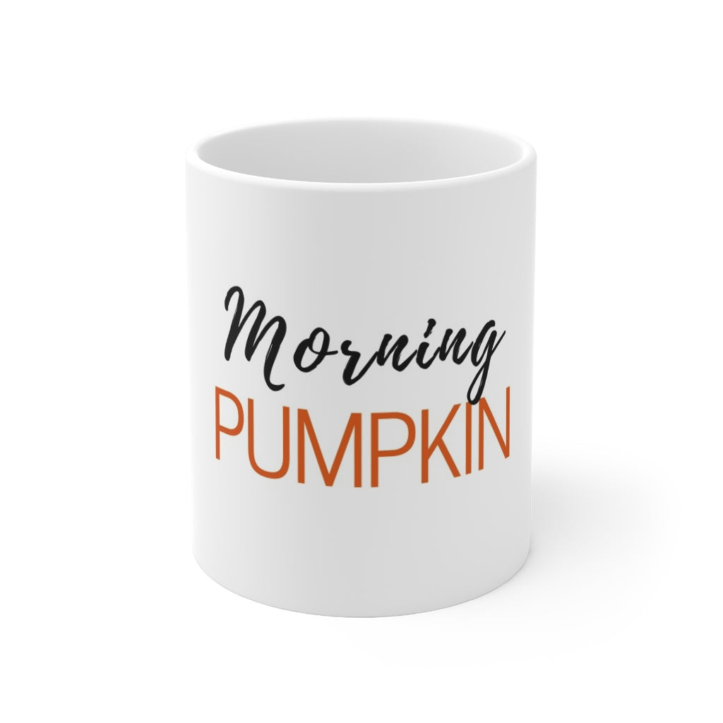 Mornin' Pumpkin mug, Pumpkin spice mug